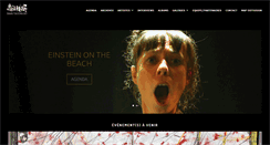 Desktop Screenshot of einsteinonthebeach.net